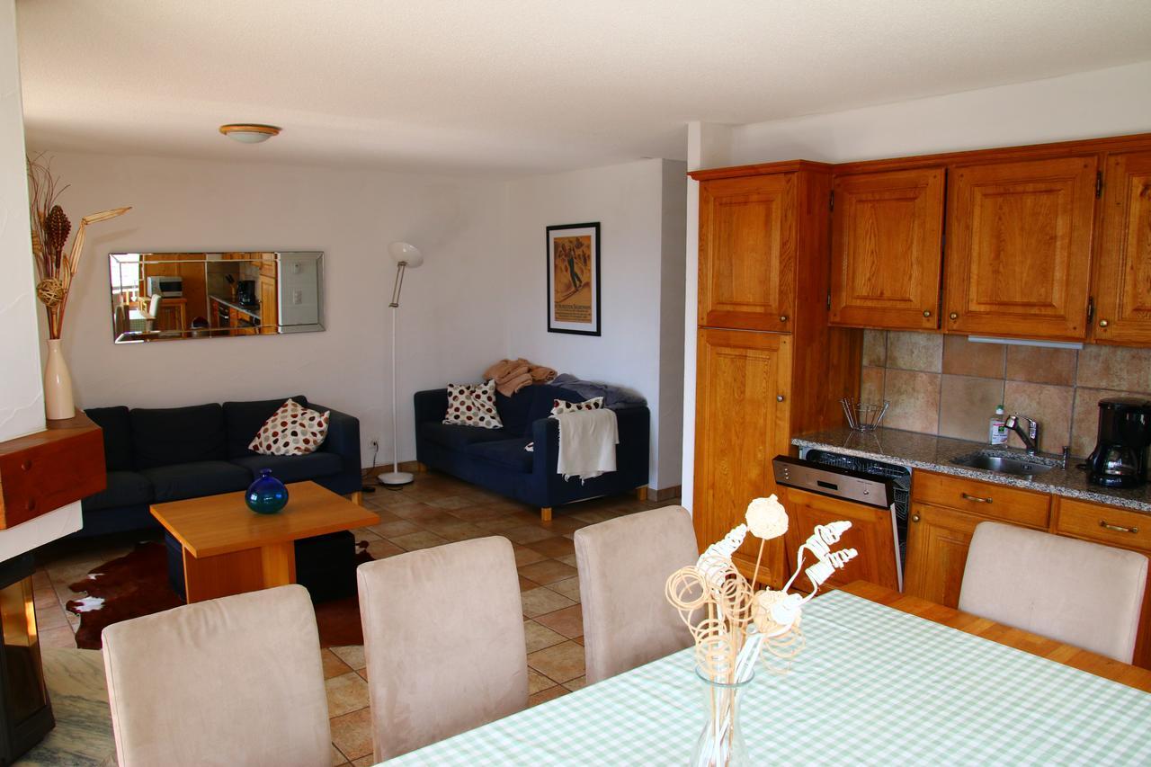 Balcons Du Soleil Y2 211 - Quiet Apartment 6 Pers Veysonnaz ภายนอก รูปภาพ