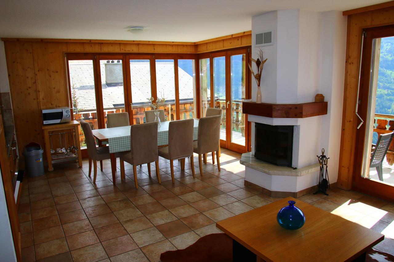 Balcons Du Soleil Y2 211 - Quiet Apartment 6 Pers Veysonnaz ภายนอก รูปภาพ